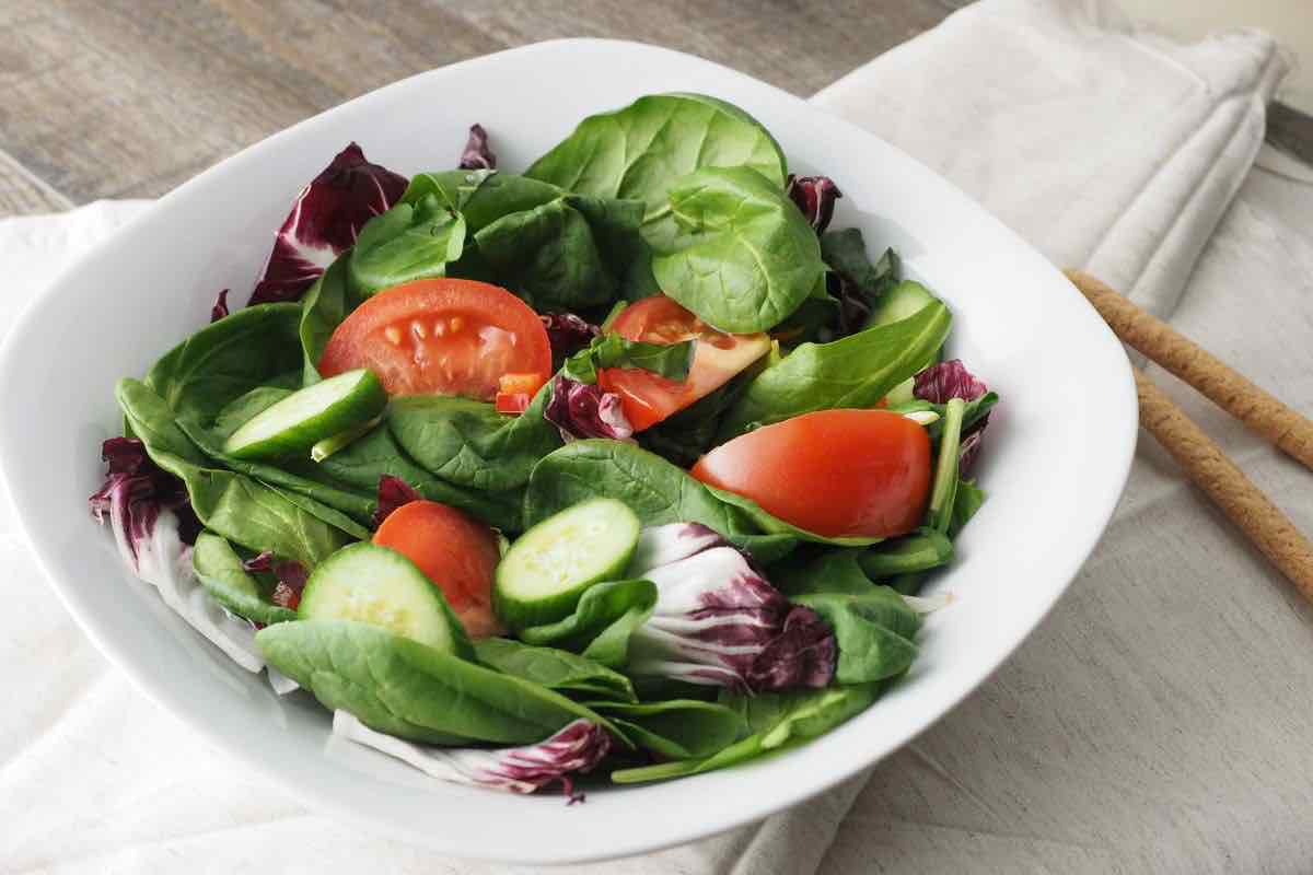 Piatto di insalata